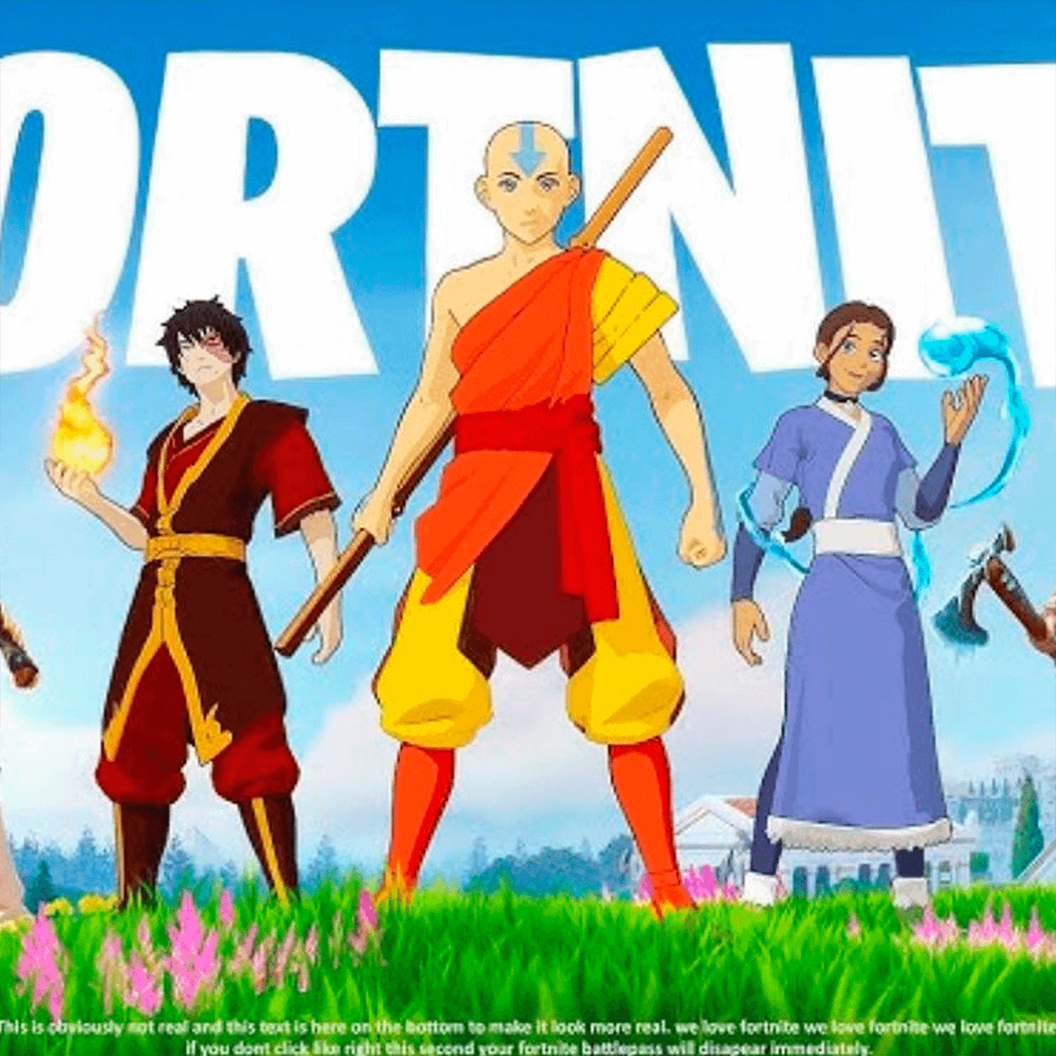 ¡Fortnite y su nuevo evento relacionado a Avatar: La leyenda de Aang!